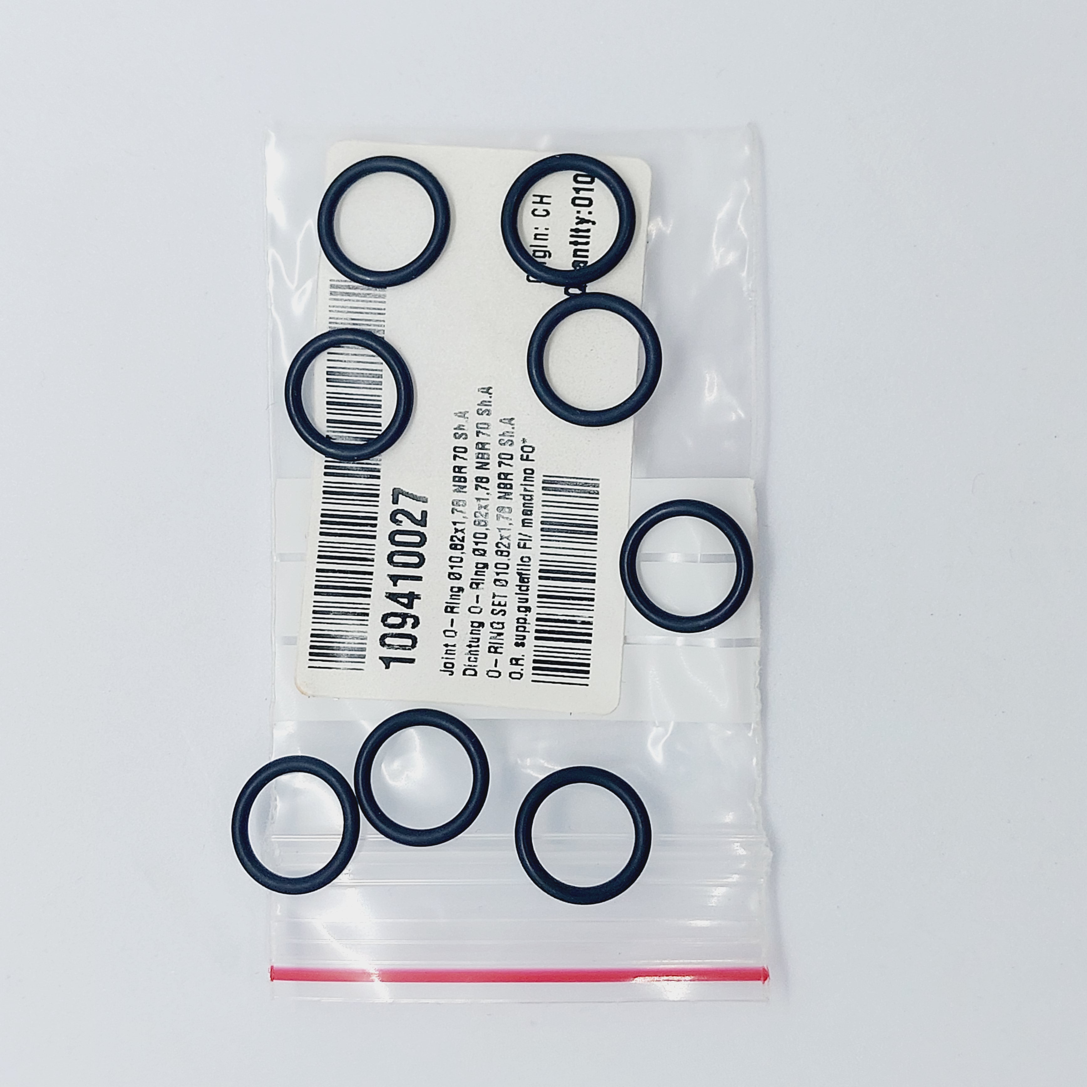 O-RING SET Ø10,82x1,78 NBR 70 Sh.A